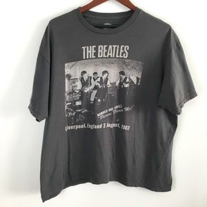 Beatles T-Shirt XXL Gray Please Please Me